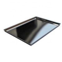 600*400mm Stainless steel pie pan bakeware, non perforated tray